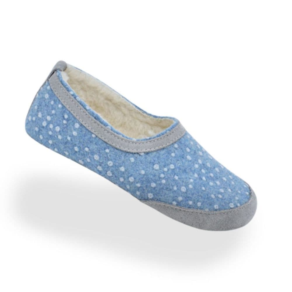 Omaking Kids' Wool Slippers Blue