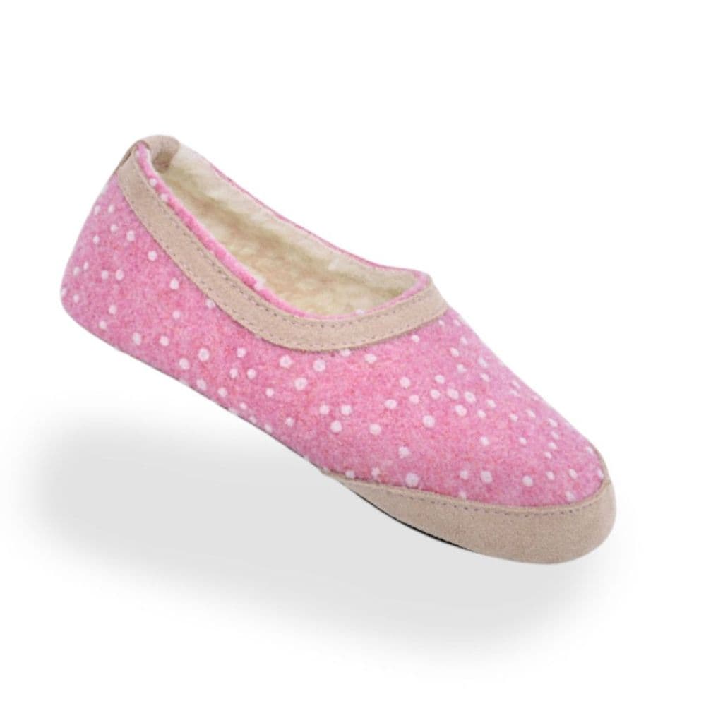 Omaking Kids' Wool Slippers Pink