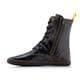 Shapen Maverick Barefoot Leather Combat Boots Black/Yellow
