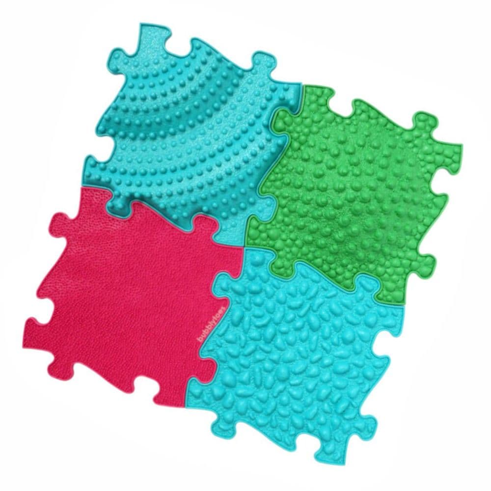 Soft & Firm Balance 4 Aurora Muffik Sensory Walking Mats Set