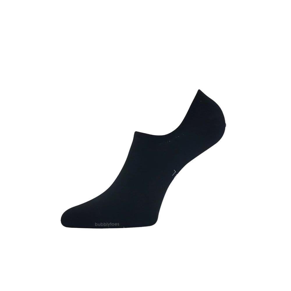 Voxx Cotton Barefoot Socks No-Show Low Black