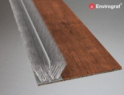 ES/SDW Wood Veneer Surface Mounted Fire & Smoke Seals - Single Door Set