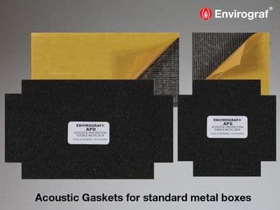 Fire & Acoustic Gaskets For Metal Socket Boxes