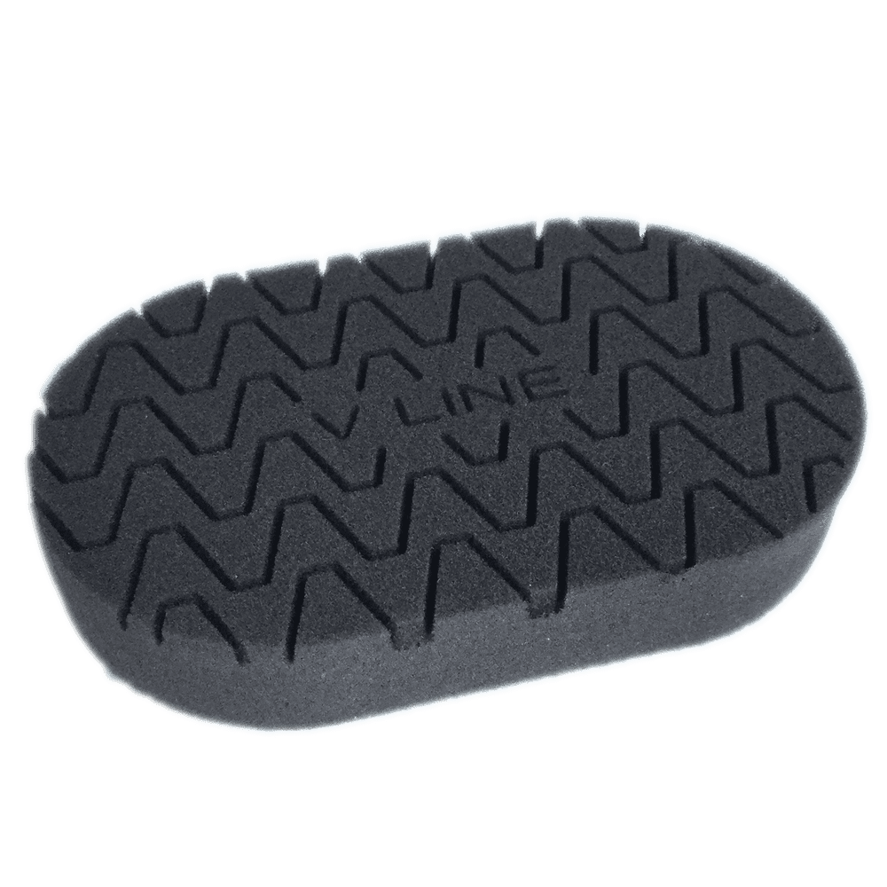 Sponge Applicator Polish V Line Soft Black