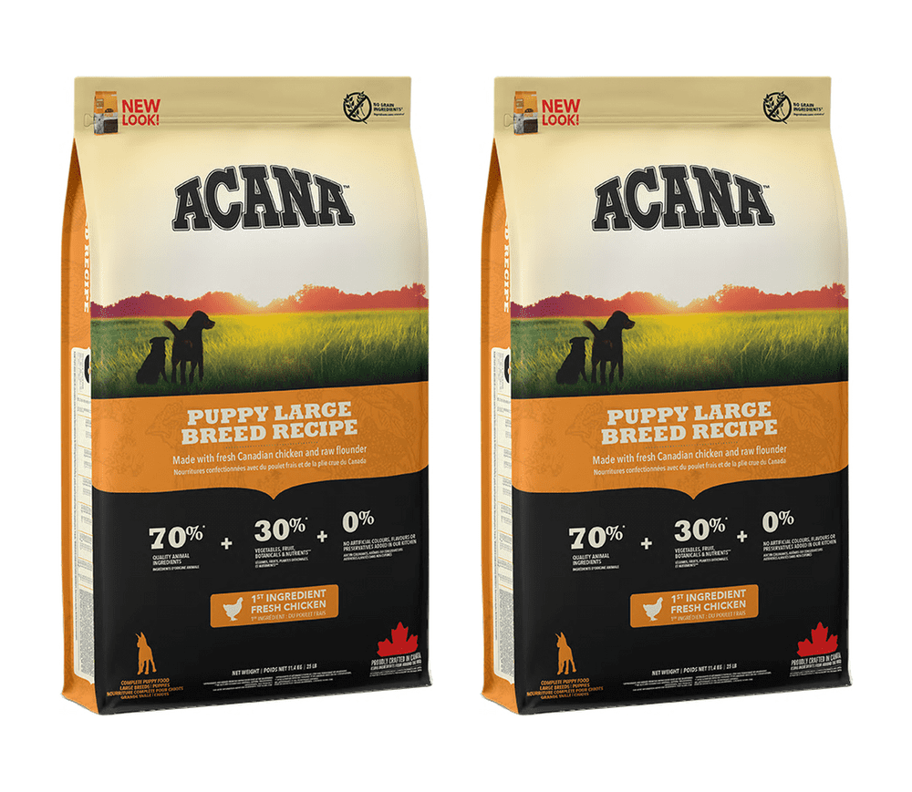 ACANA Dog Food Puppy Large Breed 2x11 4kg