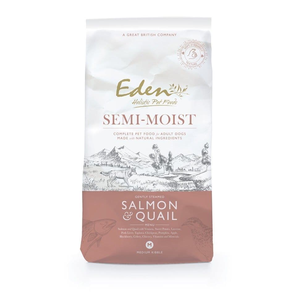 Eden Semi Moist Dog Food Salmon & Quail