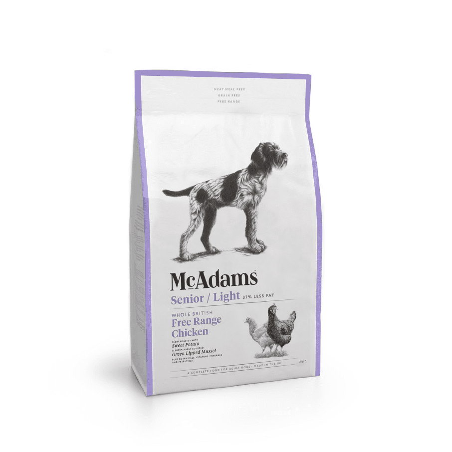 McAdams Dog Food Light/ Senior Free Range Chicken
