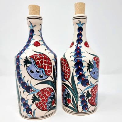 Handmade Olive Oil Bottle