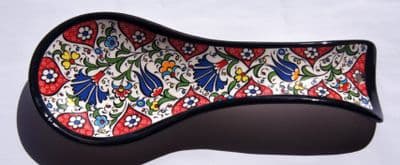 Scalloped Border Spoon Rest