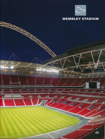 2007 England Community day - 1st ever event at the re-built Wembley Stadium - official programme