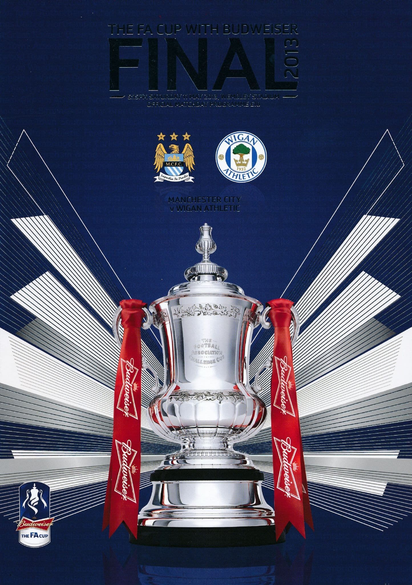 2013 FA Cup Final Wigan Athletic v Manchester City official match