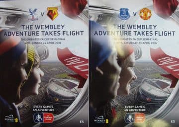 2016 FA Cup Semi Finals set Manchester United v Everton & Crystal Palace v Watford