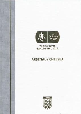 2017 FA Cup Final Arsenal v Chelsea - LIMITED EDITION Hardback version