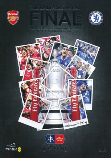 2017 FA Cup Final Arsenal v Chelsea - official match programme