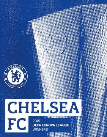 2019 UEFA Europa League Final Arsenal v Chelsea @ Baku - Limited edition CFC winners issue