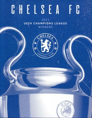 2021 UEFA Champions League Final Chelsea v Manchester City - Limited edition CFC winners issue