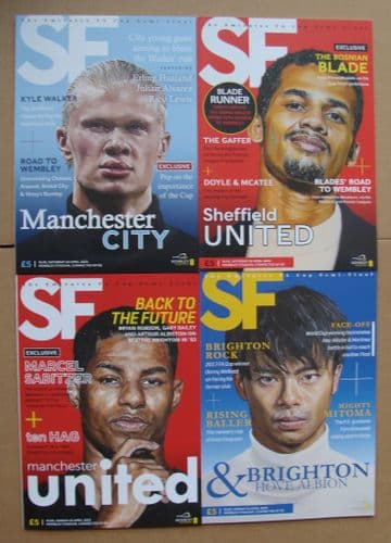 2023 FA Cup Semi Final SET Manchester City v Sheffield United & Manchester United v Brighton