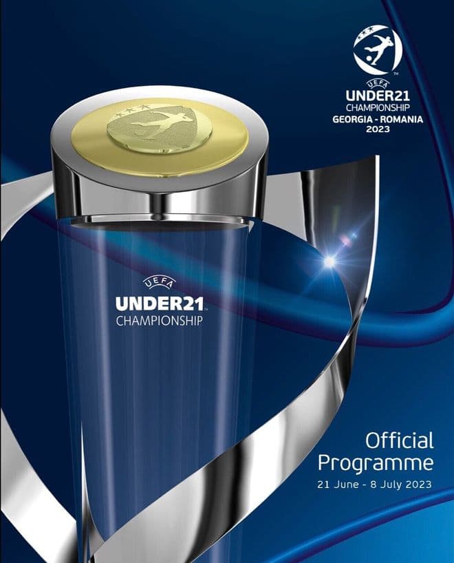 2023 UEFA UNDER 21 Tournament GEORGIA / ROMANIA 2023 - official Tournament programme