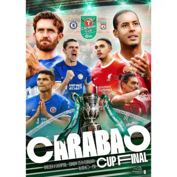 2024 Carabao League Cup Final Chelsea v Liverpool - Official match programme