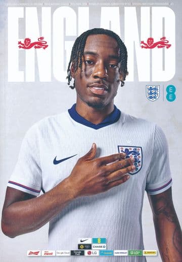 2024 England v Republic of Ireland (UEFA Nations League @ Wembley) - official match programme