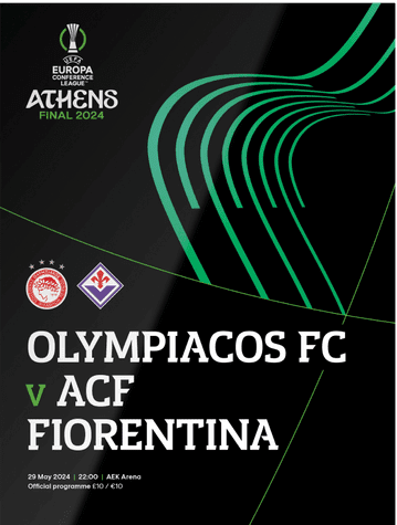 2024 UEFA Conference League Final - official programme