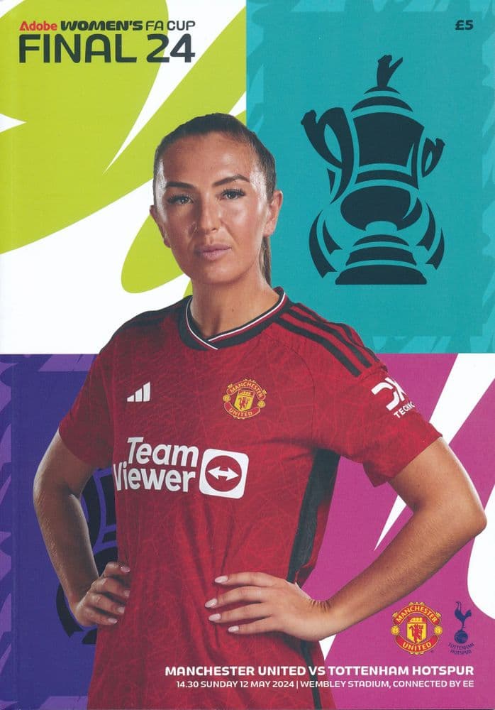 2024 Women s FA Cup Final Manchester United v Tottenham official