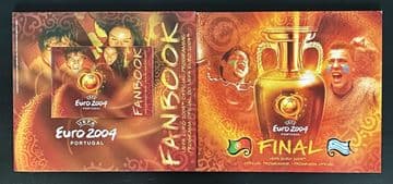 EURO 2004 in PORTUGAL - set of both Tournament Brochure & Final Match Programme