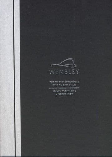 FA Cup Final 2011 Stoke City v Manchester City - LIMITED EDITION Hardback version
