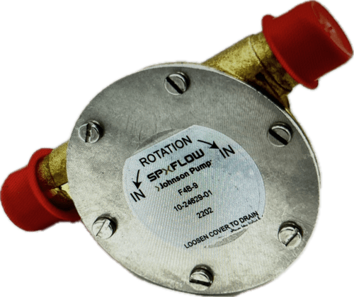 -Beta Pump 207-61500/01. Round Cover Plate 75mm Diameter. with 6 Screws. From July 2006 - June 2013