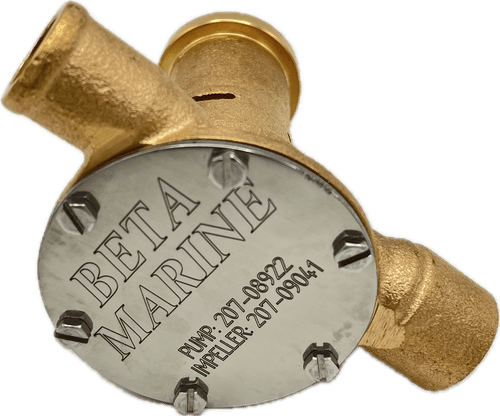 Beta Pump 207-08922. Round Cover Plate. 70mm diameter. 6 Screws.Long Body. From June 2013