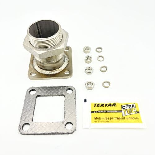Bukh DV10, DV20  Stainless Steel Exhaust Flange Kit