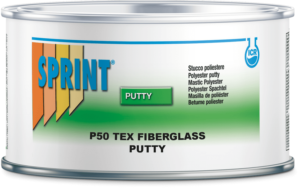 P50 Sprint Fibreglass putty 2 5Kg