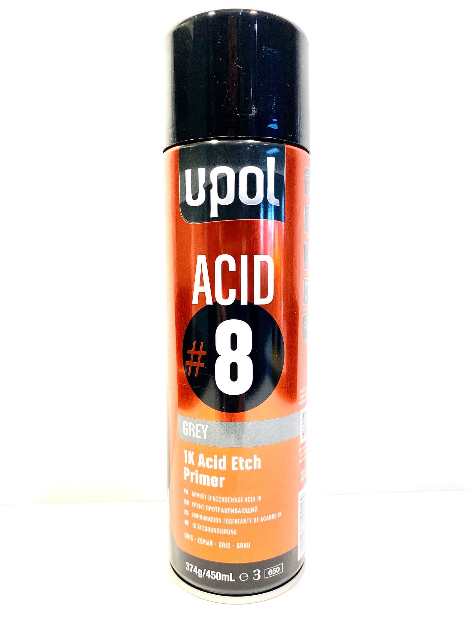 Upol Acid 8 Etch Primer Aerosol 450ml