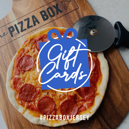 PIZZA BOX GIFT CARDS