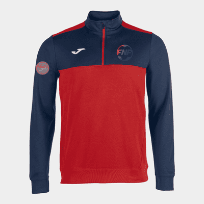 Red/Navy Quarter Zip