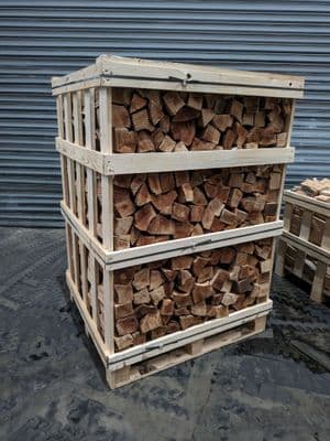 beech hardwood logs extra large crate