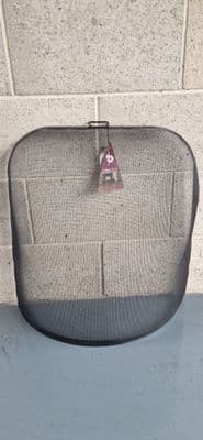 Black domed fire guard