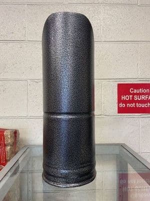 Large Pewter hod with nickel handles