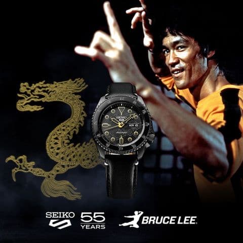 Bruce Lee Limited Edition Seiko 5 Sports SRPK39K1