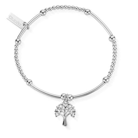 ChloBo Cute Mini Heart Tree Of Life Bracelet