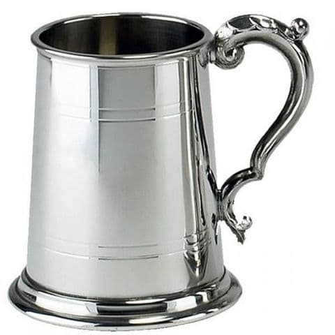 Comodore Tankard 1 Pt Pewter 1 Pint