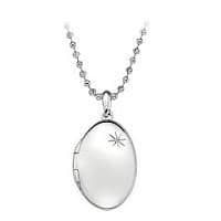 Confident Oval Locket Pendant DP493