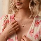 Diamond Amulet Teardrop Pendant DP746