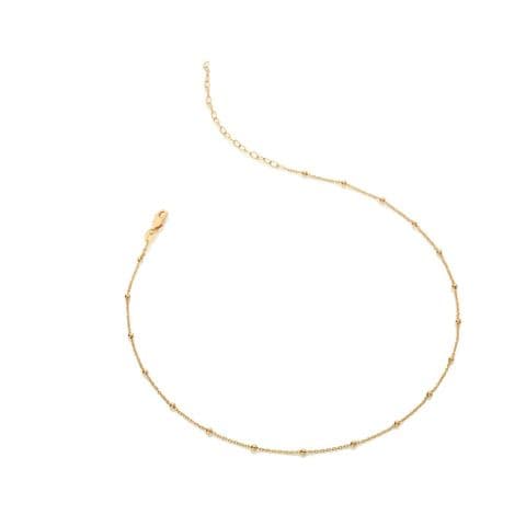 HOT DIAMONDS - GE Beaded Cable Chain - 32-39cm CH097