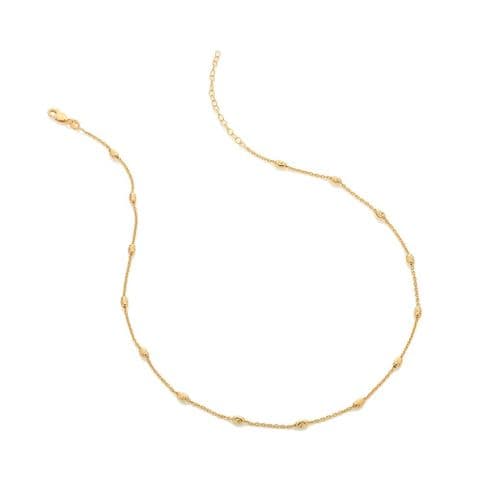 HOT DIAMONDS - GE Oval Cable Chain - 40-45cm CH106