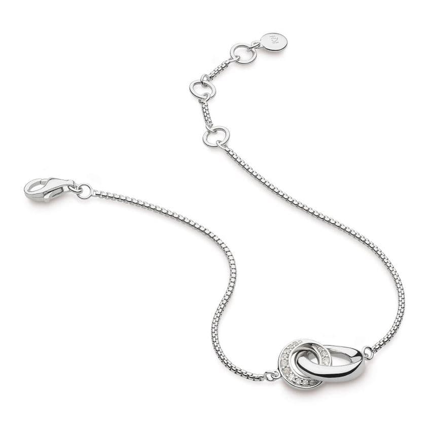 Kit Heath, Bevel Cirque Link Pavé Bracelet