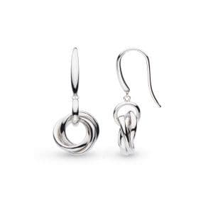 Kit Heath Bevel Trilogy Link Drop Earrings