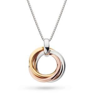 Kit Heath Bevel Trilogy Necklace Golds