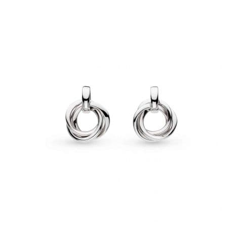 Kit Heath Bevel Trilogy Stud Drop Earrings