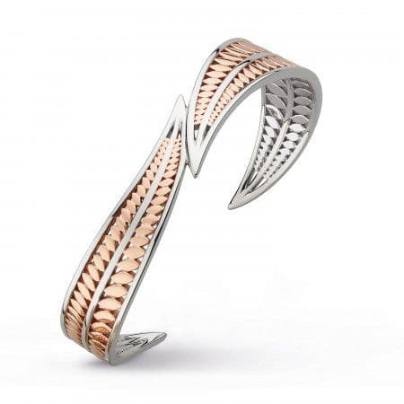 Kit Heath, Blossom, Eden Blush Leaf Bangle